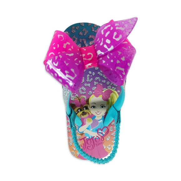 Nickelodeon Jojo Siwa Bow Beach Flip Flop Sandal - Size: 5/6 Toddler - Picture 1 of 10